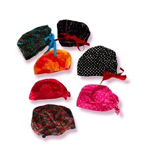 Scrub caps. $12 ea or 2/$20